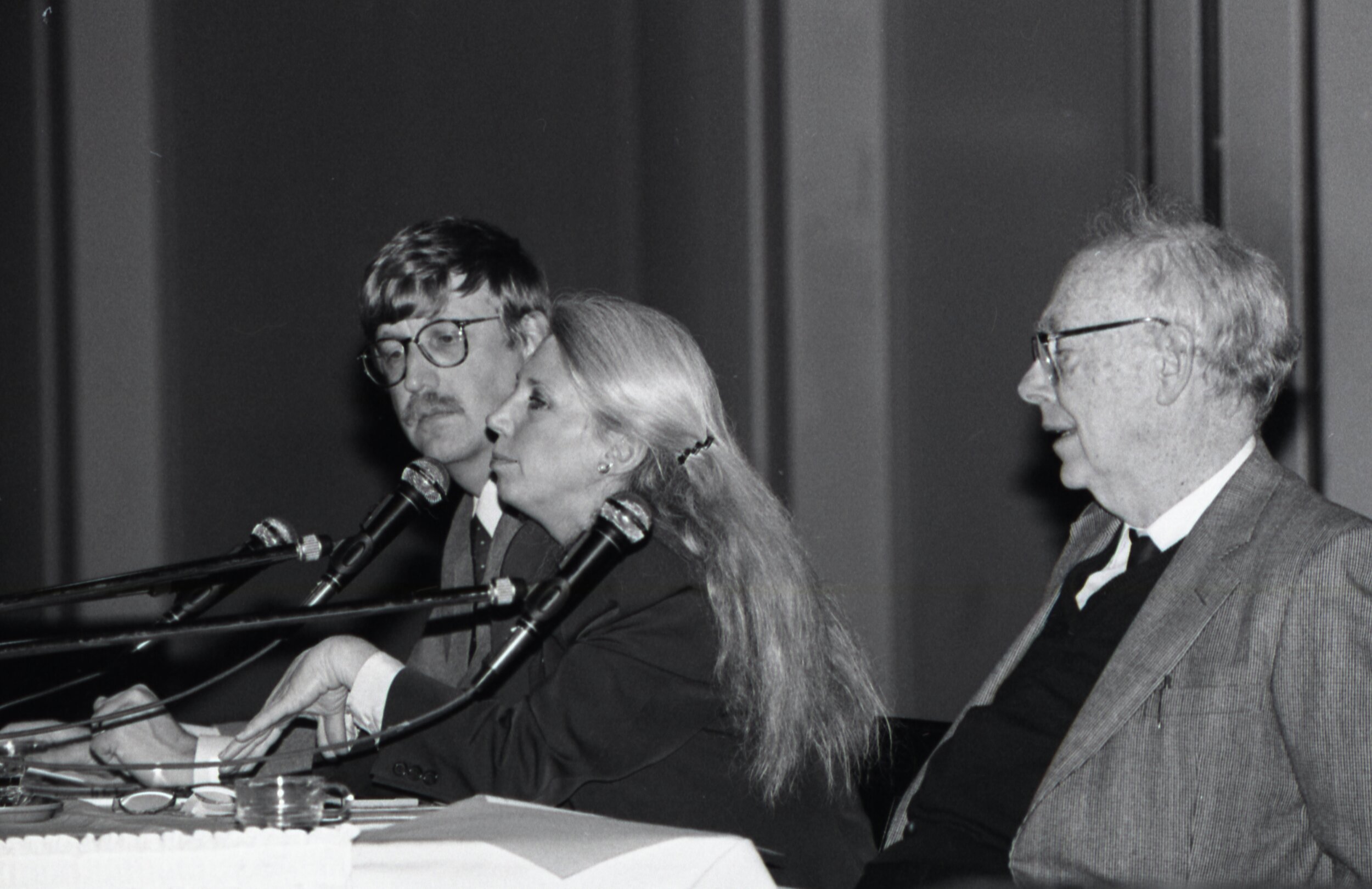Francis+Collins,+Nancy+Wexler-James+Watson+-+November+8,+1991+(U+Mich+Conf)